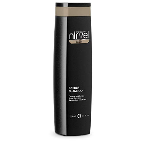 Nirvel Men Champu Para Barba y Bigote Barber Shampoo 250 ml.